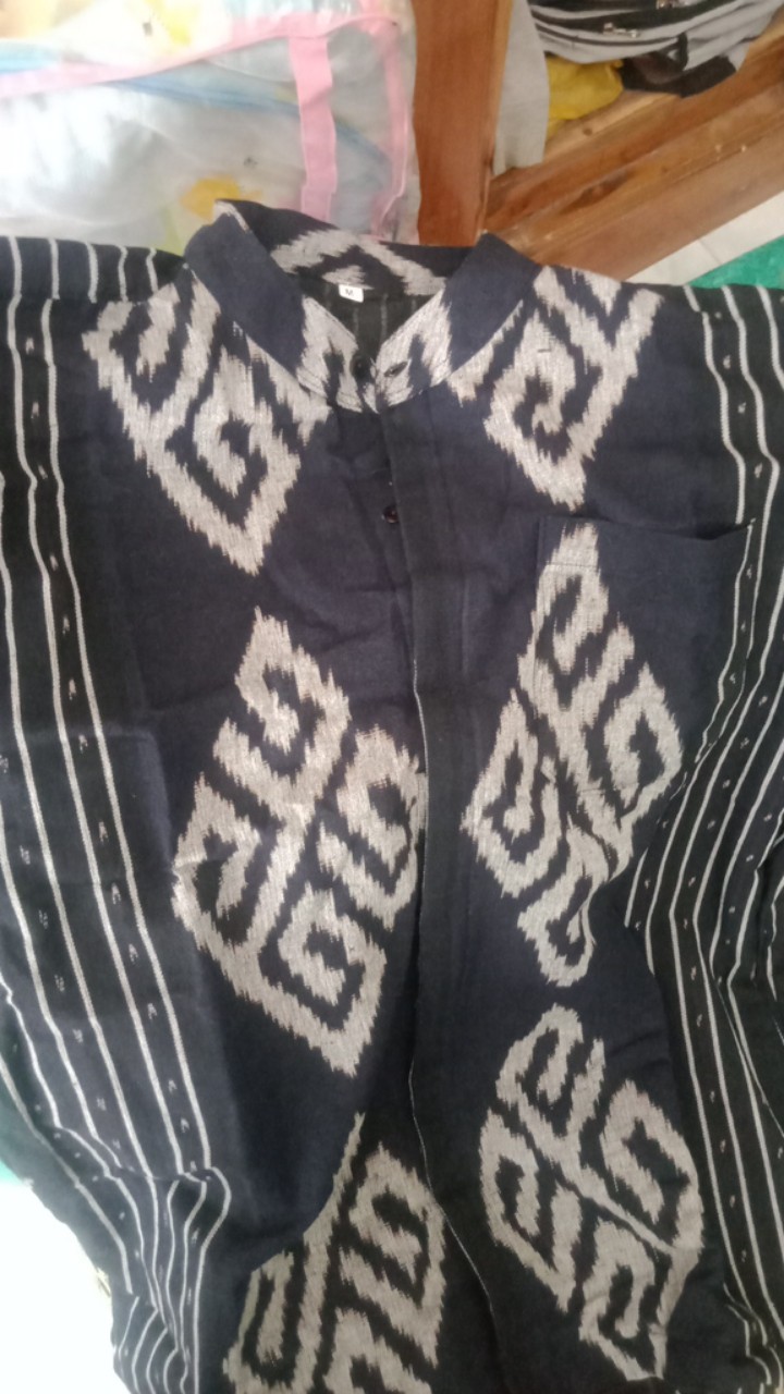 Batik Couple Keluarga - Sania Ruffle Batik Couple Ori Standar & Jumbo - Batik Pekalongan