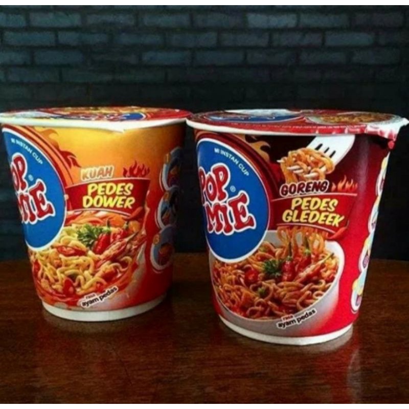 

POP MIE pedes per cup