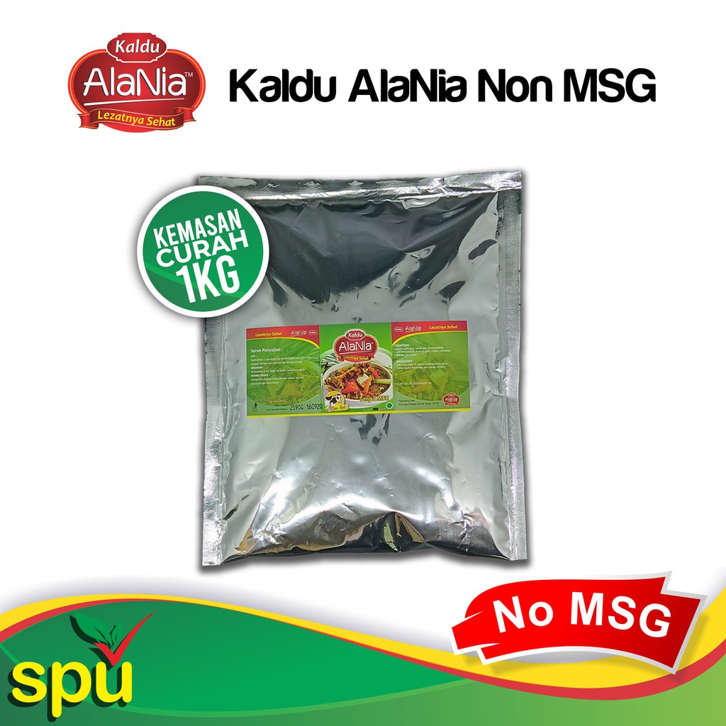 

Kaldu AlaNia Non MSG Kiloan