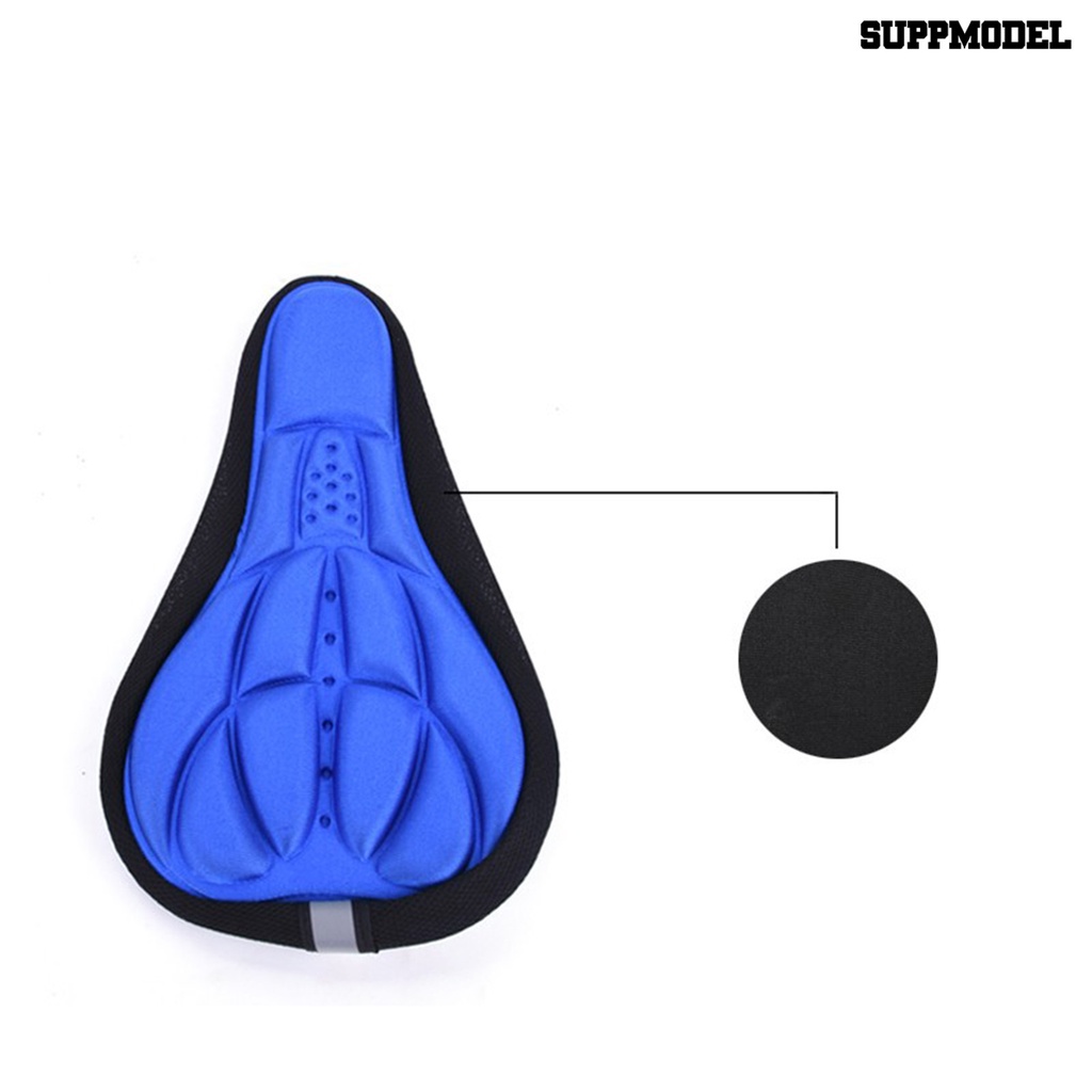 Cover Sadel Sepeda Reflektif 3D Bahan Silikon