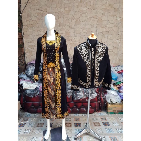 kebaya prada+beskap bludru