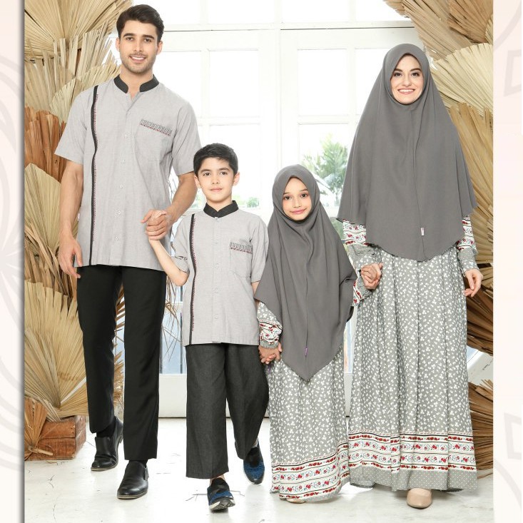 RAUNA SARIMBIT 01 ABU COUPLE KELUARGA Shopee Indonesia RAUNA SARIMBIT 01 ABU COUPLE KELUARGA Shopee Indonesia