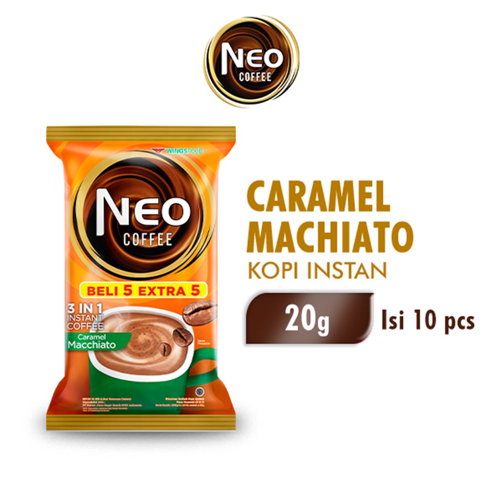 Neo Coffee Caramel Machiato 200 gr