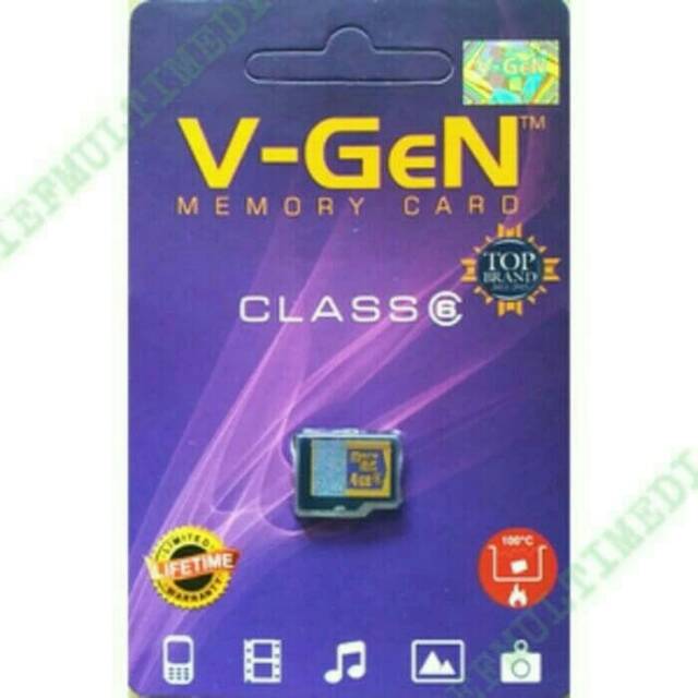 Memory Card Vgen 2GB 4GB 8GB 16GB 32GB Original Class 6 SD Card For Universal IOS micro sd card