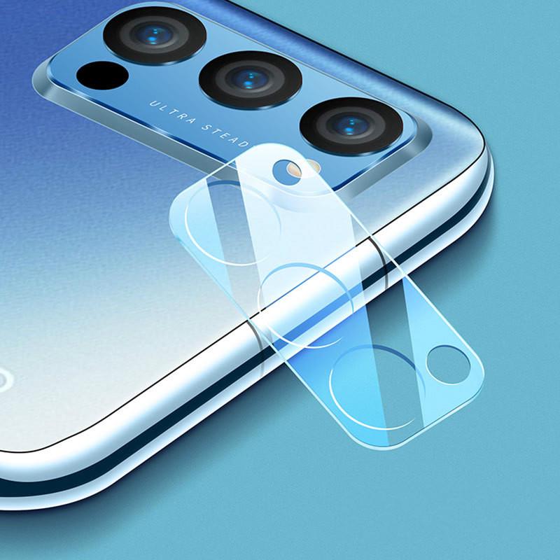 Camera Lens Protector For OPPO Reno 5 Reno 4 Reno 3 Reno 2F HD Carbon Fiber Soft Glass Rear Lens Film