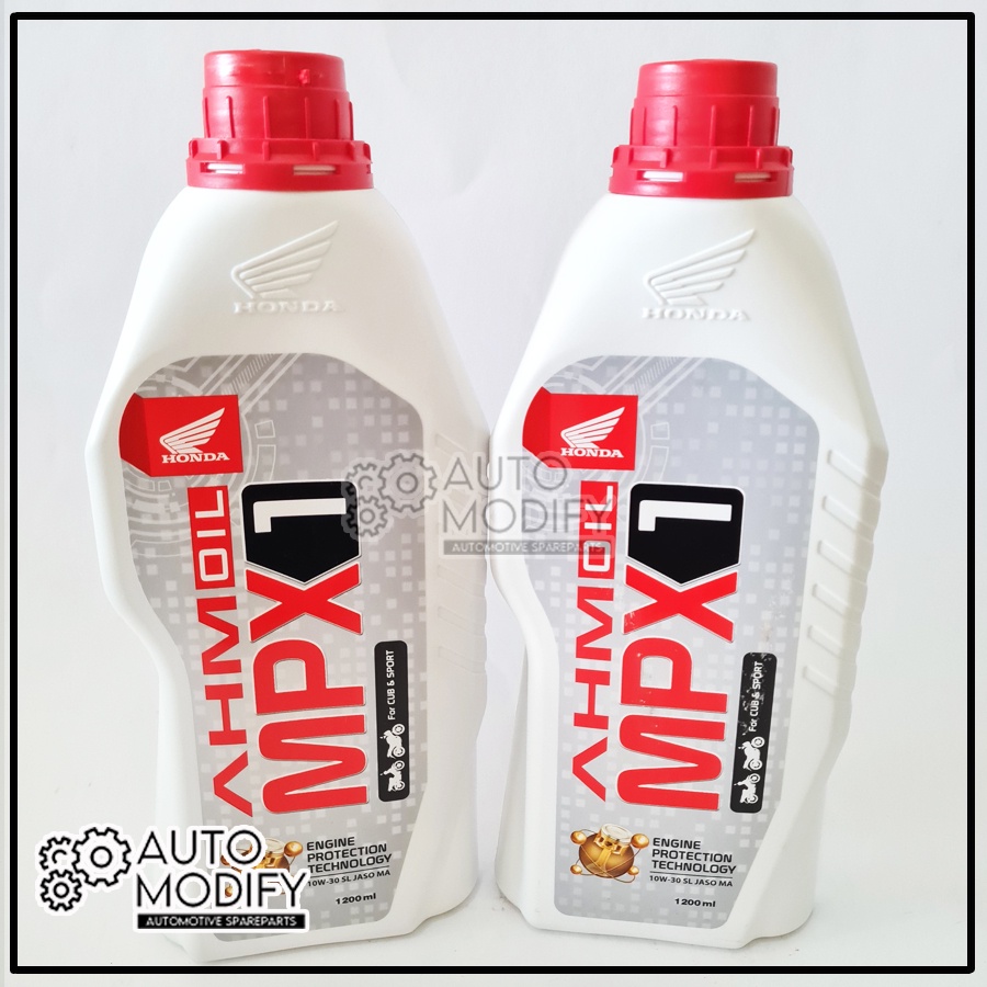 Oli Honda AHM MPX 1 4T 1.2 Liter (1200 ml) Original