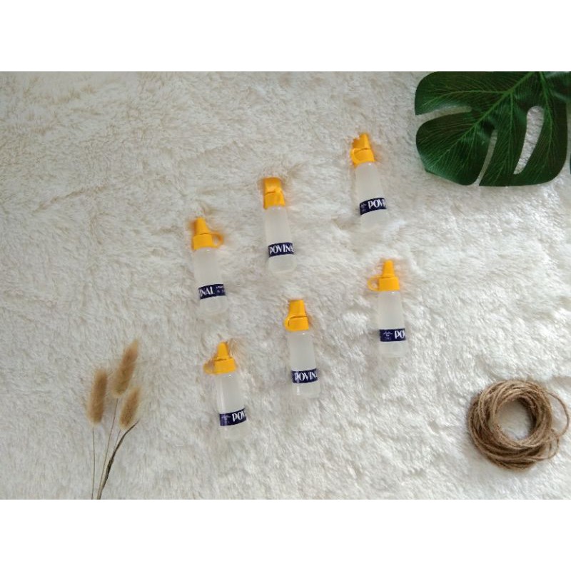 

LEM CAIR POVINAL KECIL 22 ML / LIQUID GLUE / LEM KERTAS/ LEM SERBAGUNA
