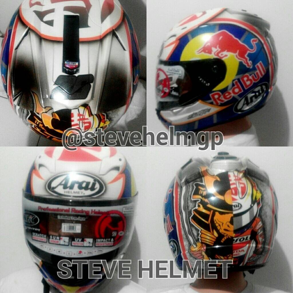 Helm Pedrosa repaint