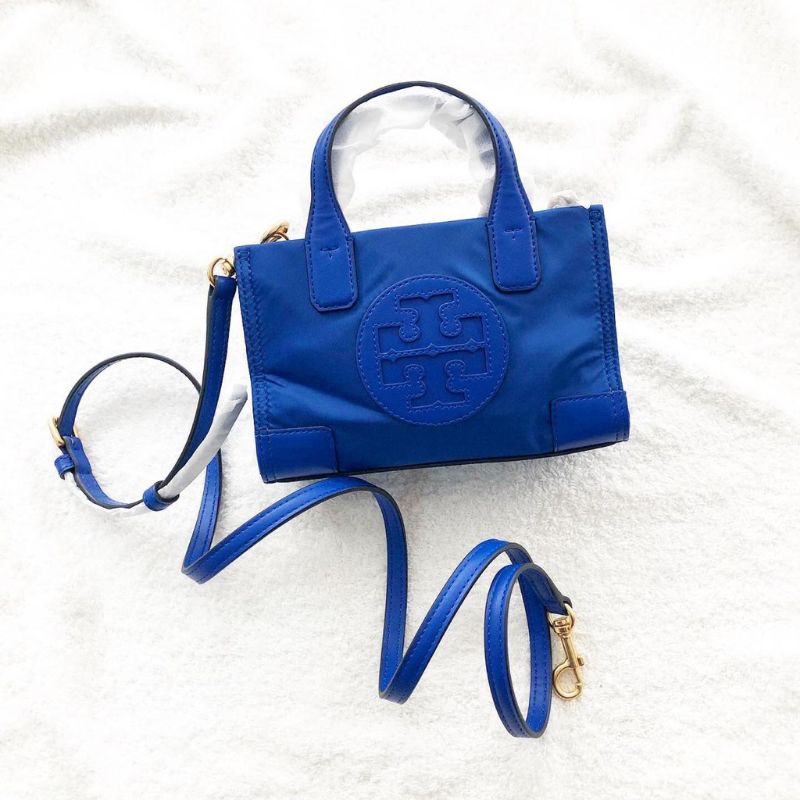 Tory Burch Minj Ella Tote Bag Blue