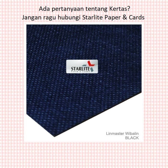 Kertas Covering Paper LINMASTER BLACK