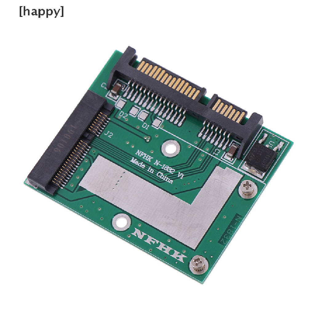 Ha Modul Adapter Konverter Msata Ssd Ke 2.5 &quot;Sata 6.0gps Mini Pcie Ssd