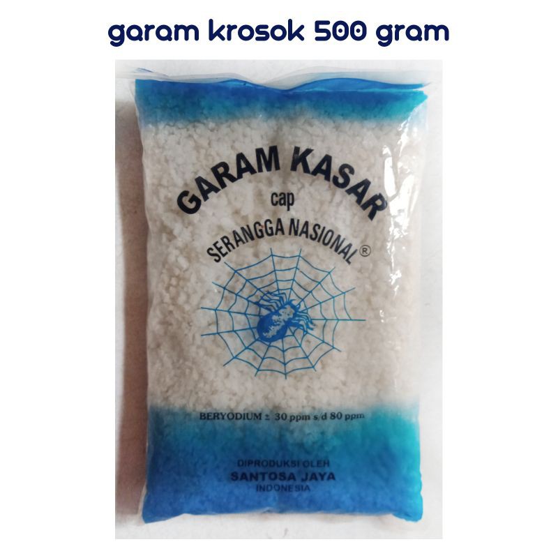 

GARAM KASAR / GARAM KROSOK 500 GRAM / BUMBU MASAK