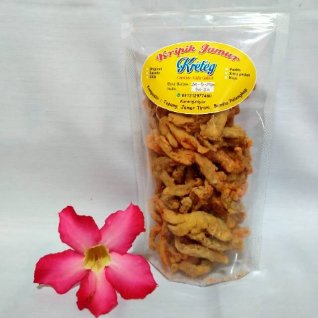 

Kreteg Jamur Tiram 80gr