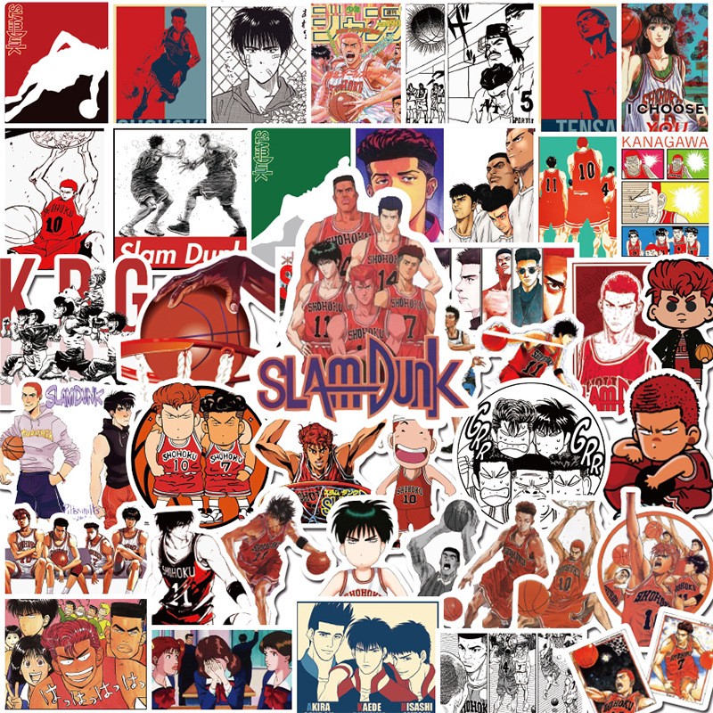 SD001 – Sticker / Stiker / Stationay /Alat Tulis Anime Manga Cosplay Jepang Slam Dunk