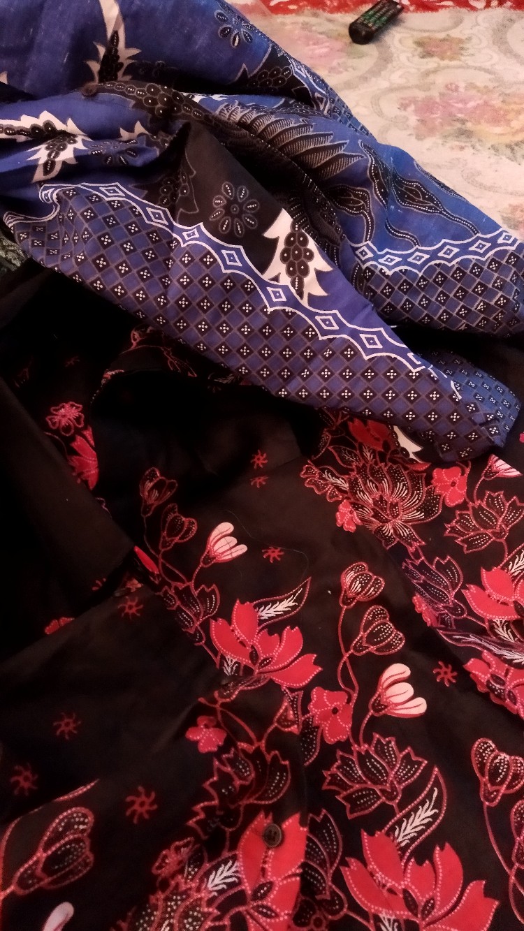 Size M L Xl Xxl Xxxl Bswart Batik Hrb026 Kenongo Hem Panjang  Pekalongan M L Xl Batik Pria L