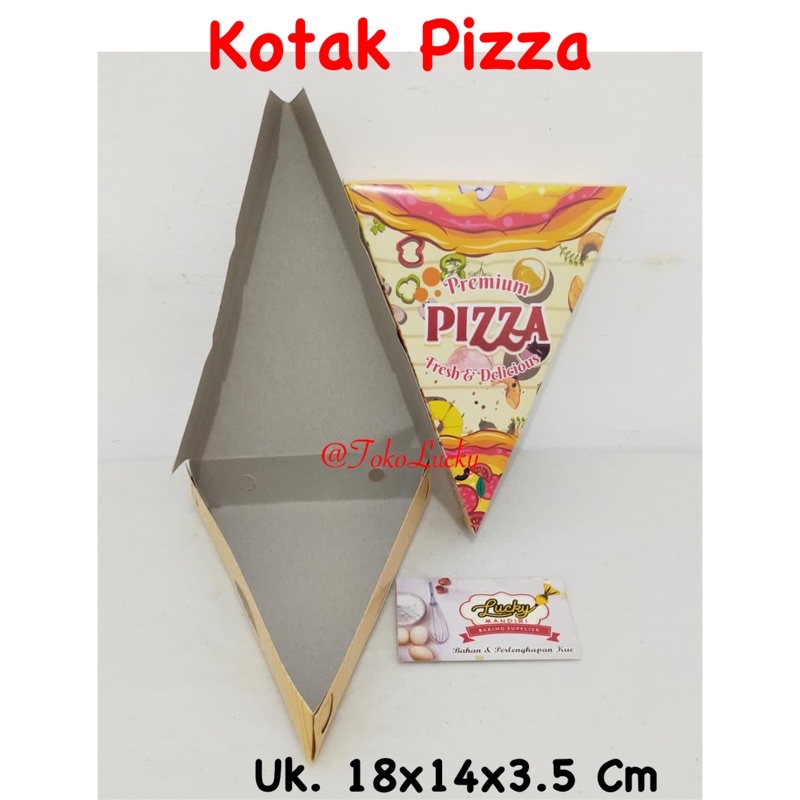 

Kotak Pizza / Dus Pizza / Box Pizza (10pc)