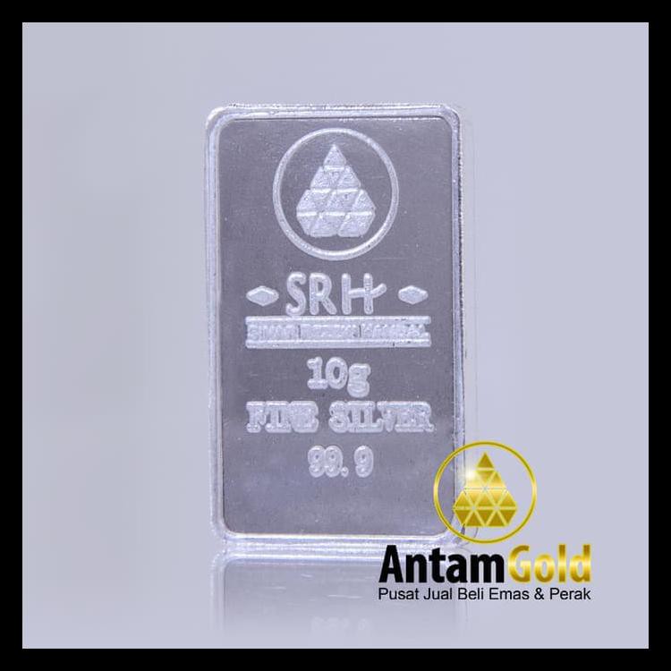 PERAK SRH PECAHAN 10 GRAM INCLUDE SERTIFIKAT