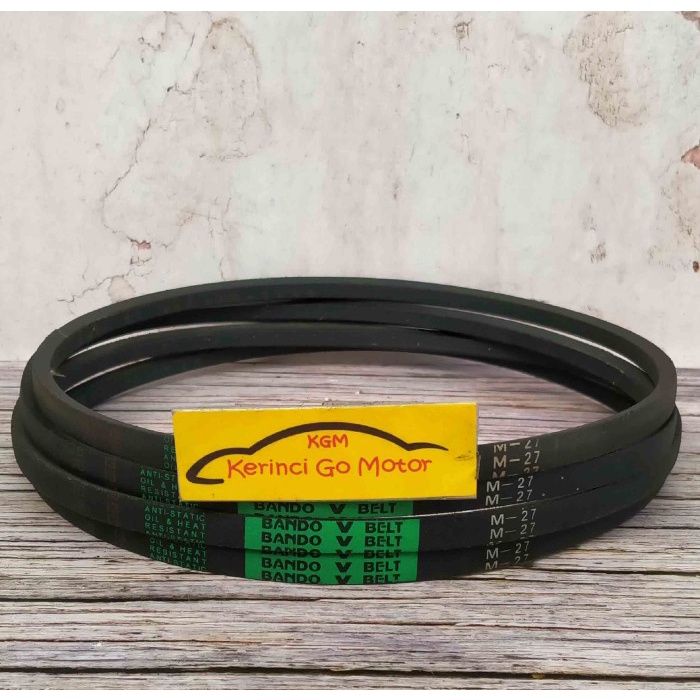 BANDO VAN BELT M-27 V BELT TALI KIPAS M27 FAN BELT MESIN CUCI POLOS