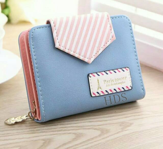 Dompet lipat mini salur amplop paris /domper model amplop/dompet wanita /dompet murah