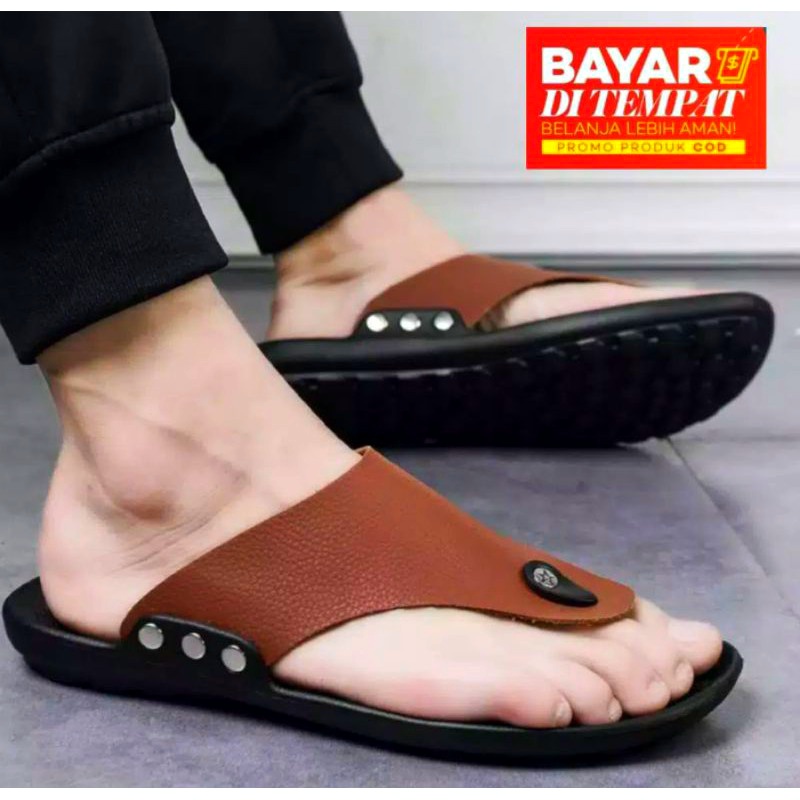 Sandal Pria wanita Slide Sendal Slip on Sendal Anti Licin Ringan Selop Casual Original Onar