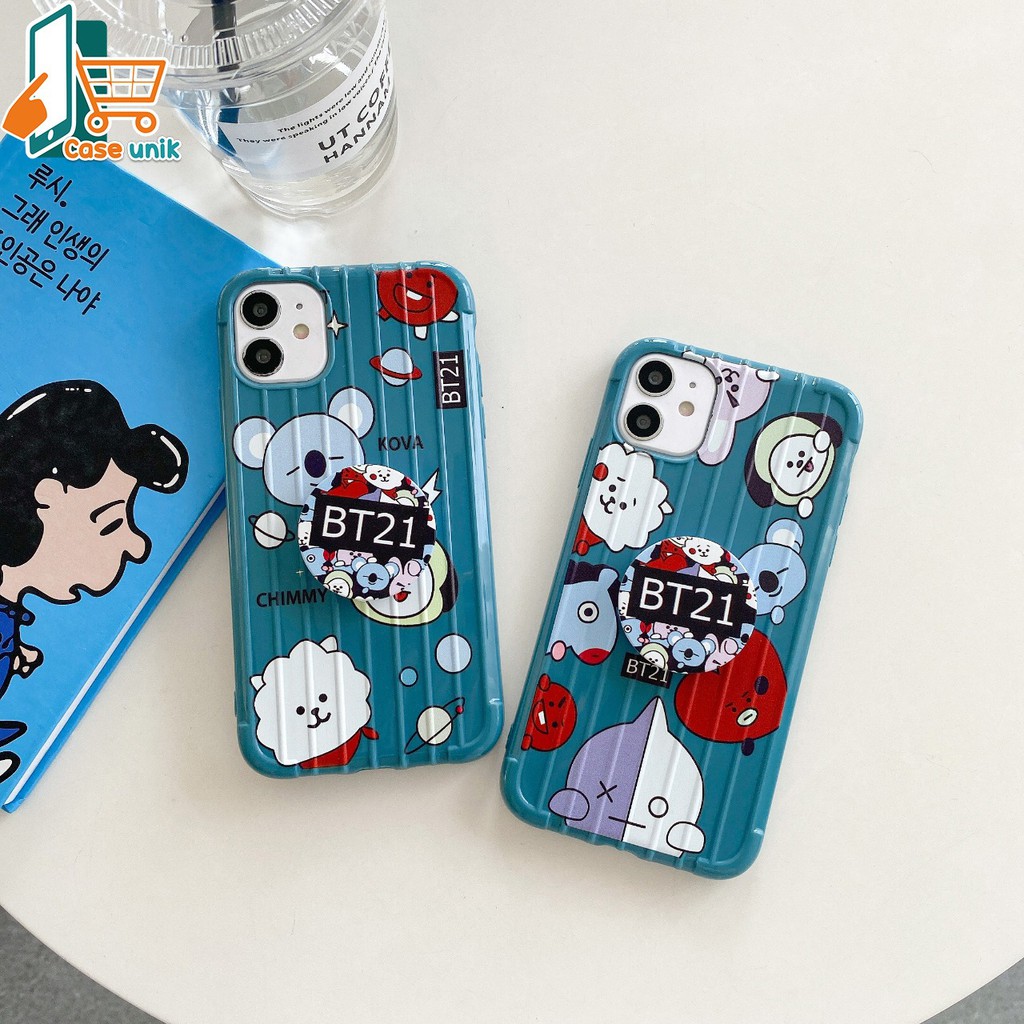 SS263 Softcase Popsocket KARTUN Samsung A01 M01 Core J2 Grand Prime A10 M10 A10s M01s A12 CS2403