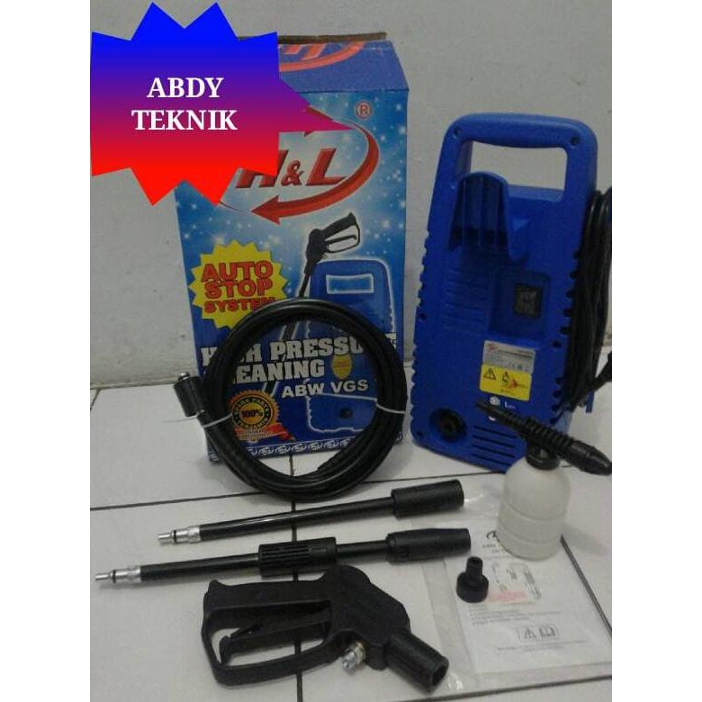 Alat mesin steam cuci motor & mobil Jet Cleaner ABW VGS 70 DISKON
