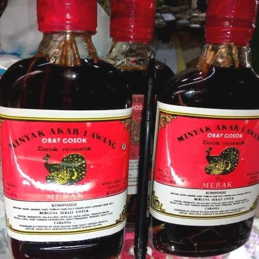 Minyak Akar Lawang / Minyak urut Asli Kalimantan