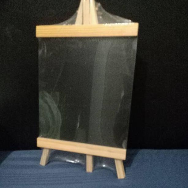 

[KODE BARANG Z4734] Papan Tulis Hitam Mini Blackboard Papan Gambar Anak Papan Tulis Kayu Standing Tr