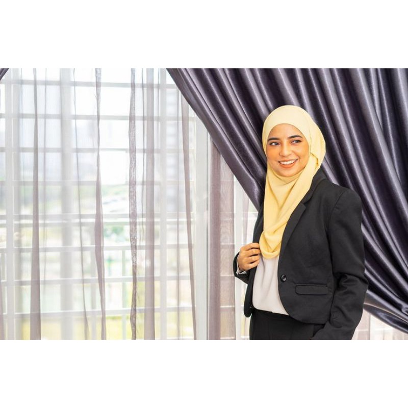 Blazer wanita hijab / Pakaian Jas Wanita / Blazer Wanita Kerja / Jas Wanita Kantor