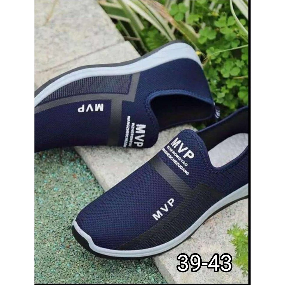 8.8 DISKON Sale Sepatu Casual Slip On Yuzi MVP formal non formal Pria Dan Wanita