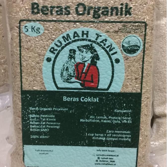 

BERAS COKLAT ORGANIK 5 KG