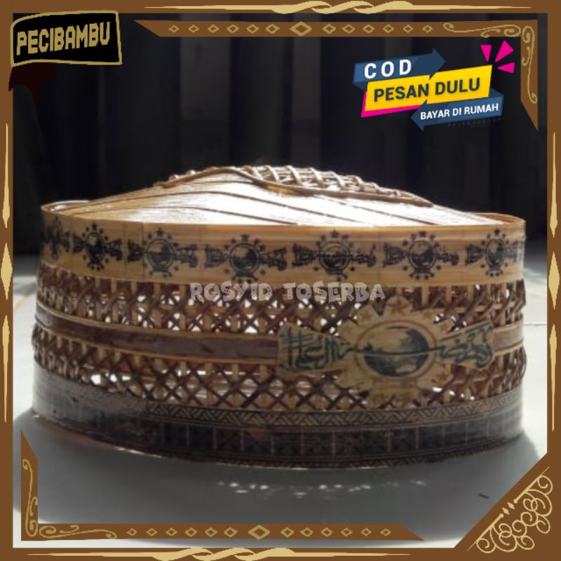 KOPIAH BAMBU ANTIK PECI BAMBU SONGKOK BAMBU