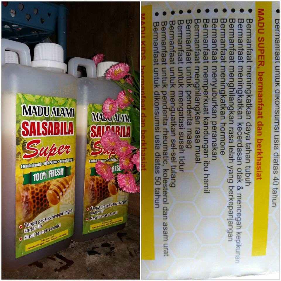 

MADU SUPER KEMASAN 1kg