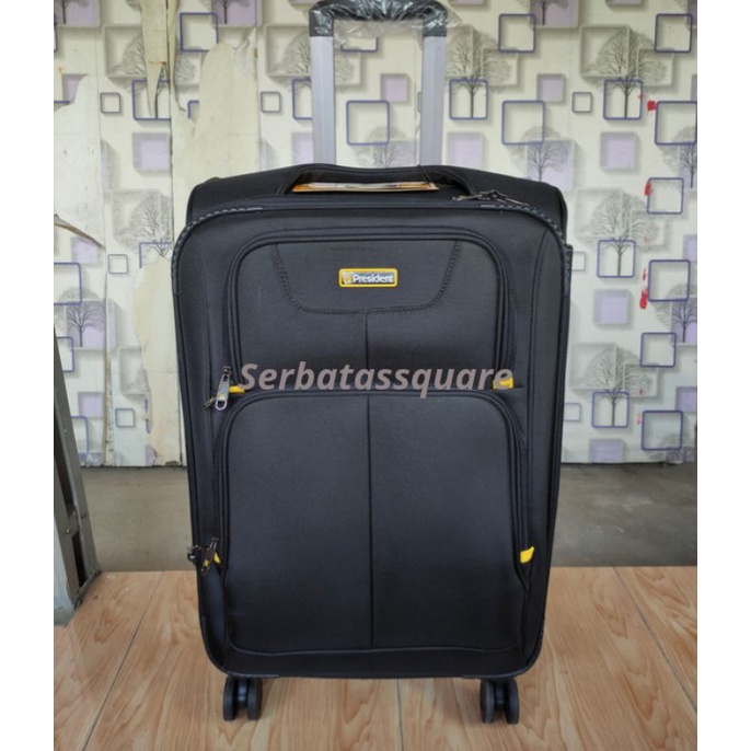 Tas Koper Baju Travel Bags President 20" ORI Free Gembok Kecil