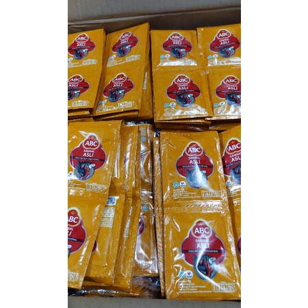 

Sambal Asli ABC Sachet 18g isi 10pcs