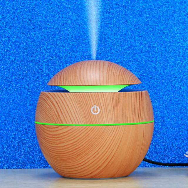 Humidifier Desain Kayu Aromatherapy Air Wood Design 130ml