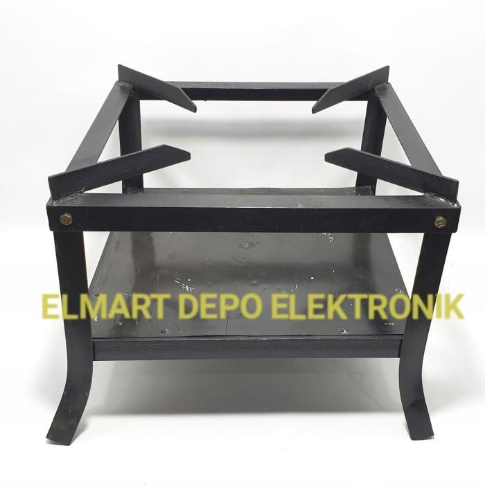Elmart Dudukan Kompor Mawar Siku Pendek / Tatakan Rangka Kompor