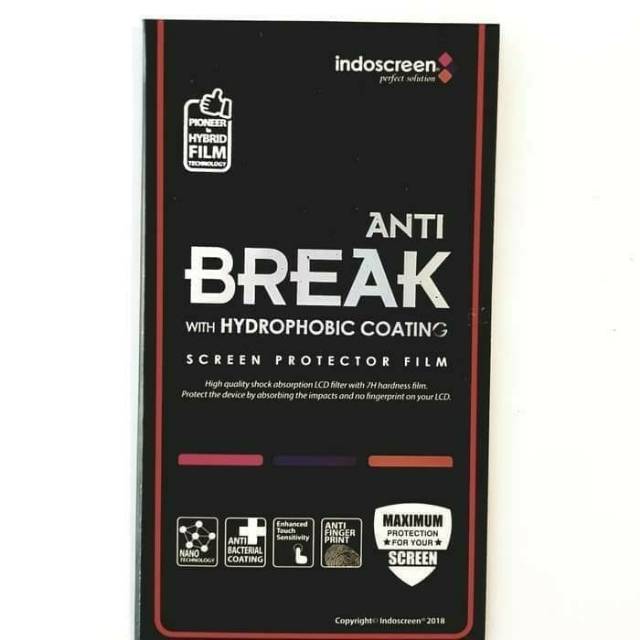 Vivo Y71 Indoscreen Anti Gores / Anti Break