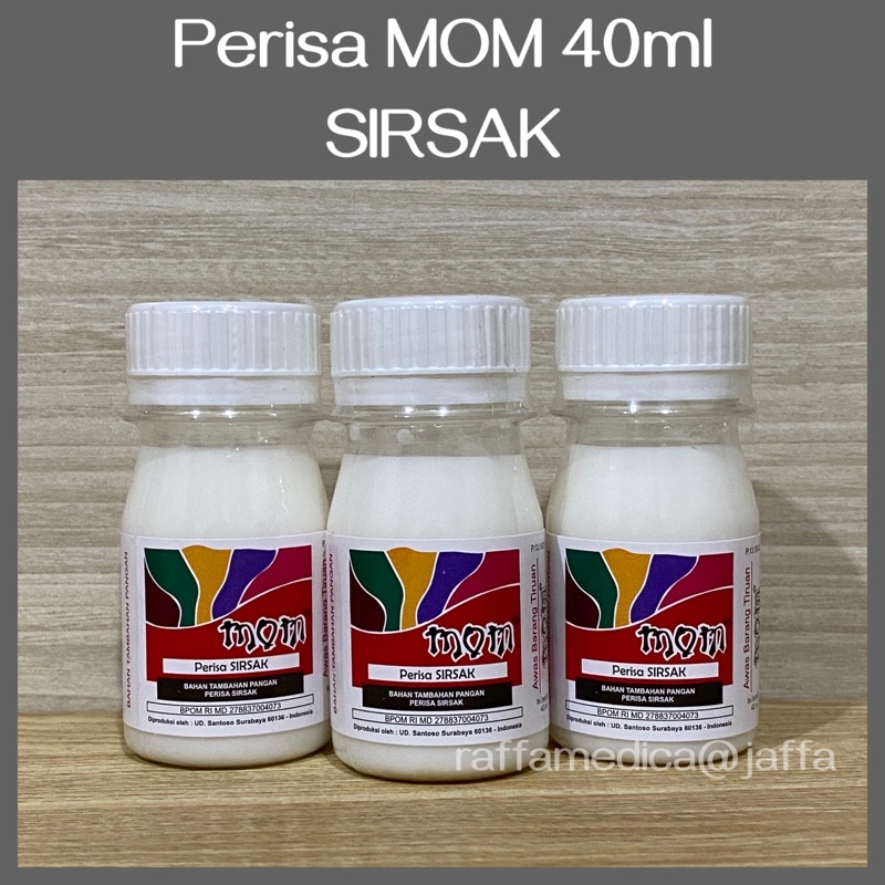 Perisa MOM rasa SIRSAK 40ml untuk ES / Minuman / KUE dan PUDDING sejak tahun 1970