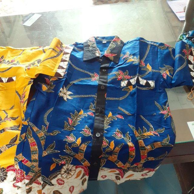 Baju Batik Anak Laki-laki Naura Warna