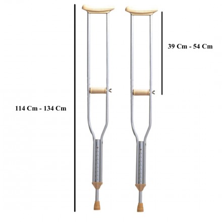 Tongkat Ketiak - Kruk - Crutch - GEA FS925 - FS-925 / Tongkat Kruk GEA / Tongkat Ketiak Kruk GEA FS925