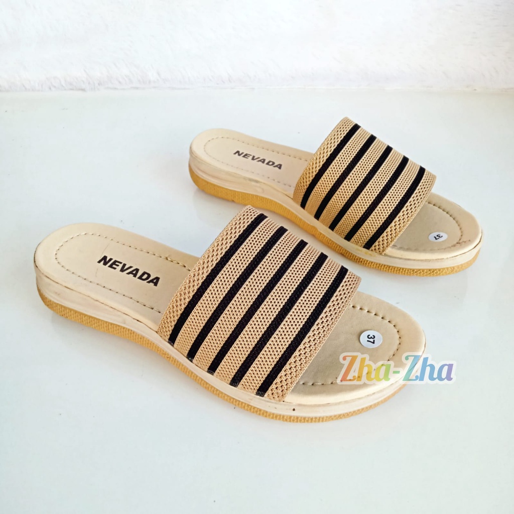 Sandal Wanita Terbaru Wedges sandal Sandal Wanita kekinian Sandal wanita Sandal Rajut Wainta