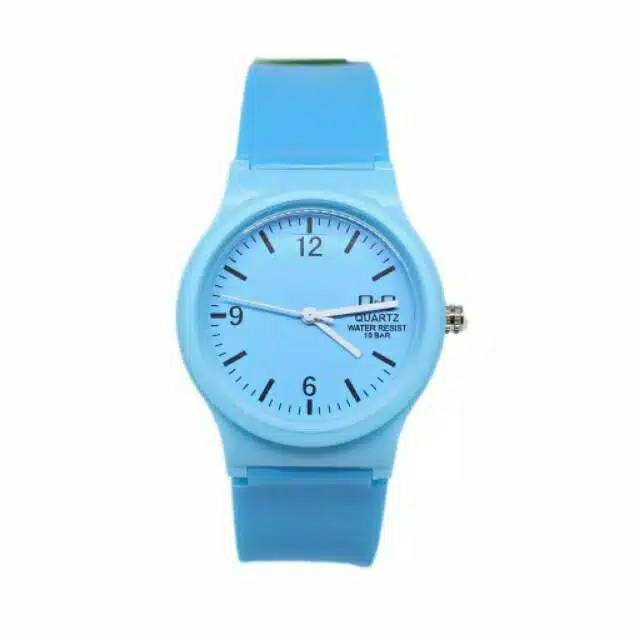 JAM TANGAN WANITA Q&amp;Q STRAP Rubber JELLY TOP 1