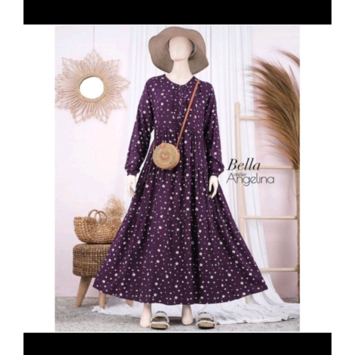 Bella dress Atelier Angelina Pansy eggpalnt