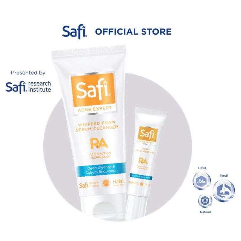 Safi Acne Expert Sebum Cleanser & Spot Gel