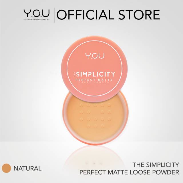 Y.O.U Colorland Pat n Go Blurring | The Simplicity Perfect Matte Loose Powder - YOU