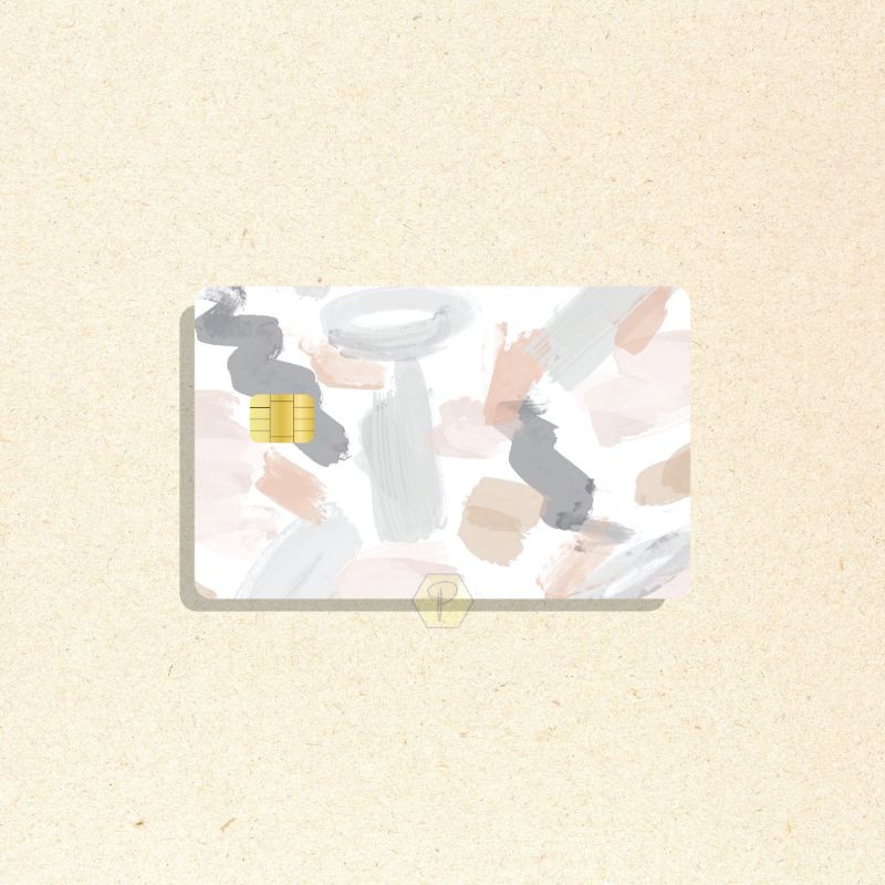 SEASON 2 PATTERN - Card Cover Skin Sticker - PLIATA Stiker Kartu ATM, E-Money, E-Toll