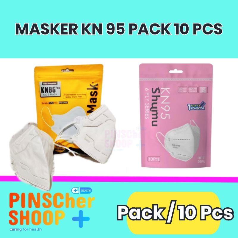 Masker KN 95 Mouson QueenMask 5 Ply Medis Isi 10/ Pack