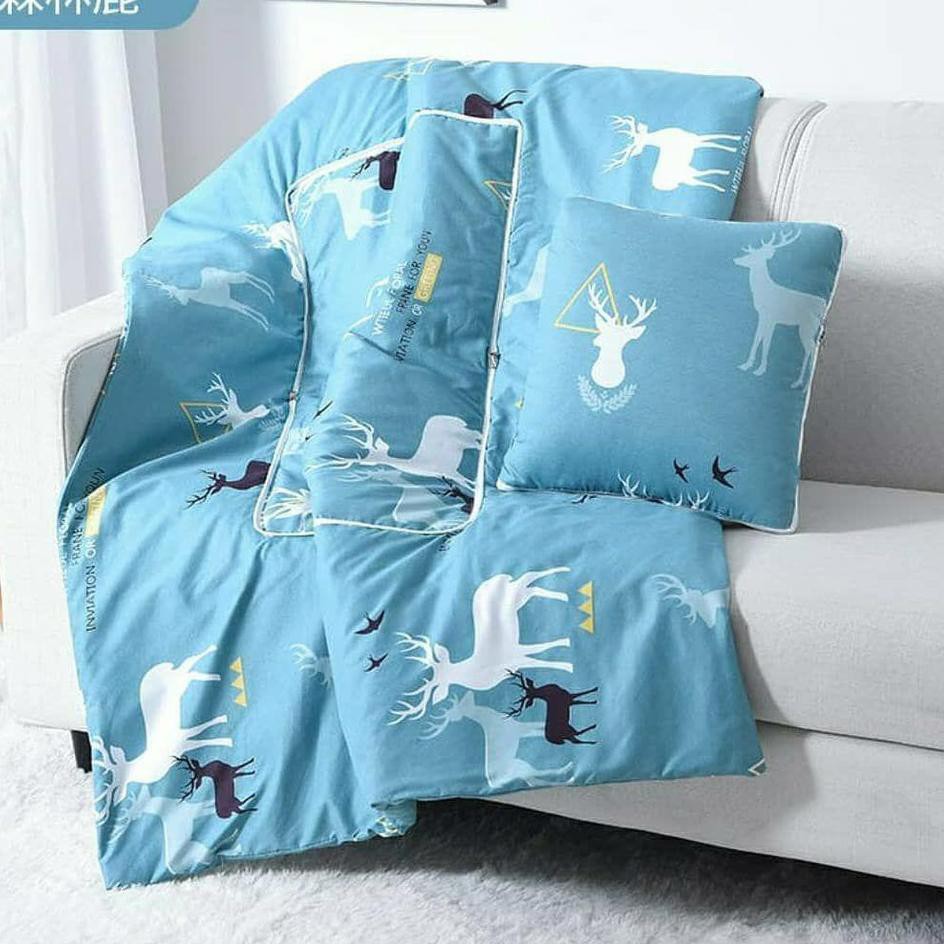 Peachbello Bantal Selimut Balmut Anak Karakter import !!