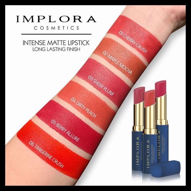 LIPSTIK PUTAR - Lipstik intense implora / lipstik implora / lipcream implora / lipstik matte implora